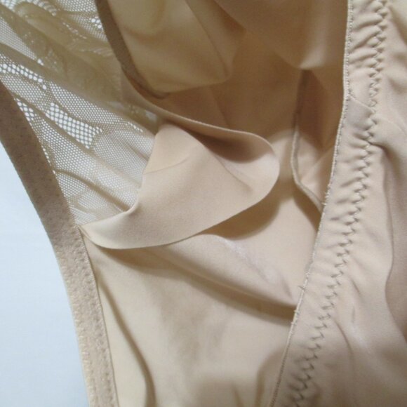 NWT Bali Ultra Light Body Briefer Shaper 38DD Firm Control Nude Lace 6552 ($62) - Picture 12 of 12